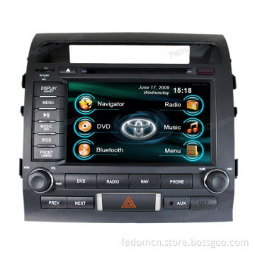 Car DVD Player with Radio Bluetooth with Buit-in GPS for Toyota Land Cruiser (C8003TL)